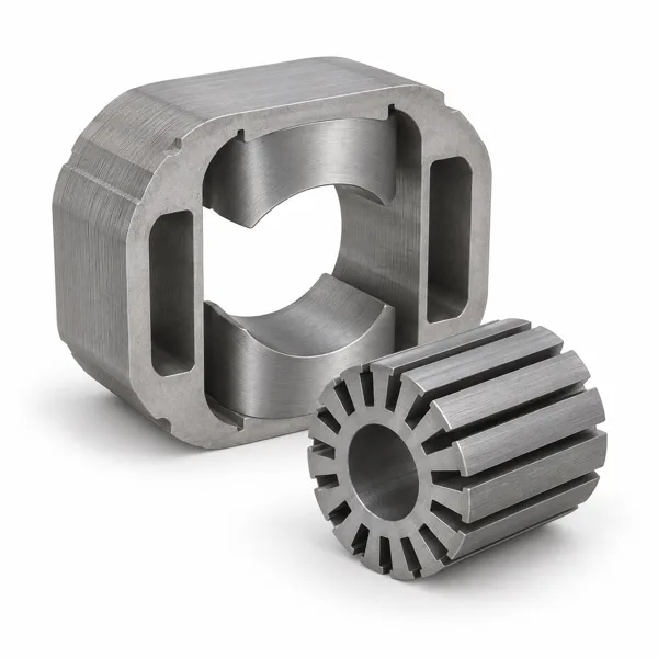 Matched stator–rotor sets